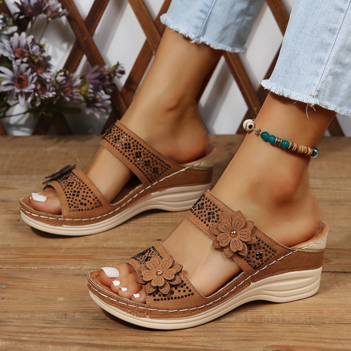 New Fashion Summer Women Wedge - Vintage Fashion Female recensione e prezzo