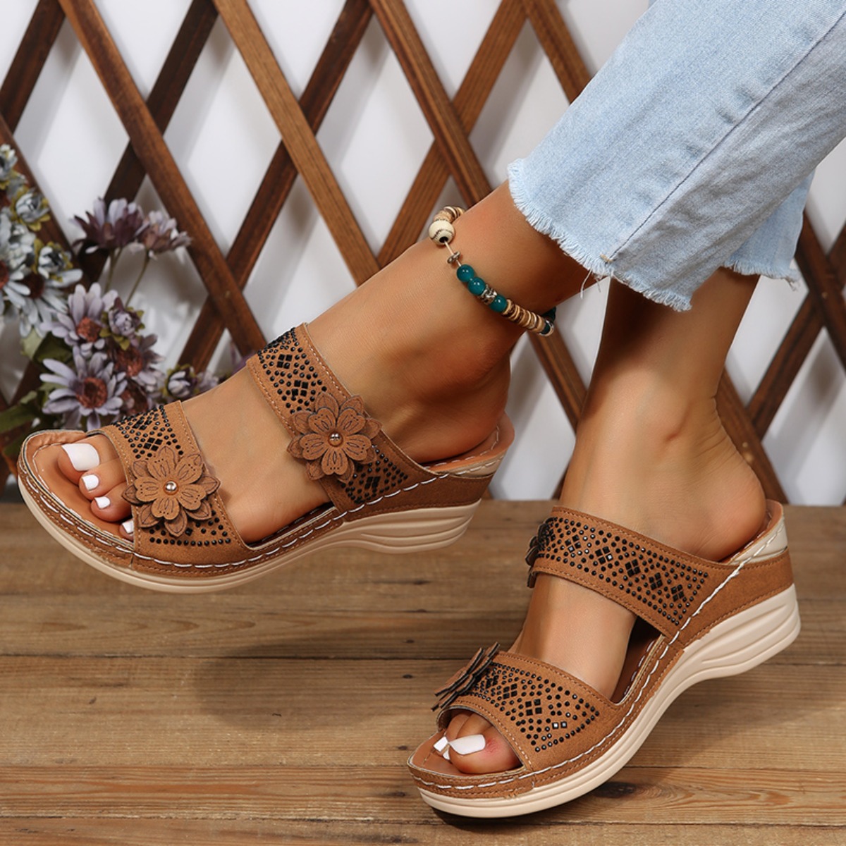 New Fashion Summer Women Wedge - Vintage Fashion Female recensione e prezzo