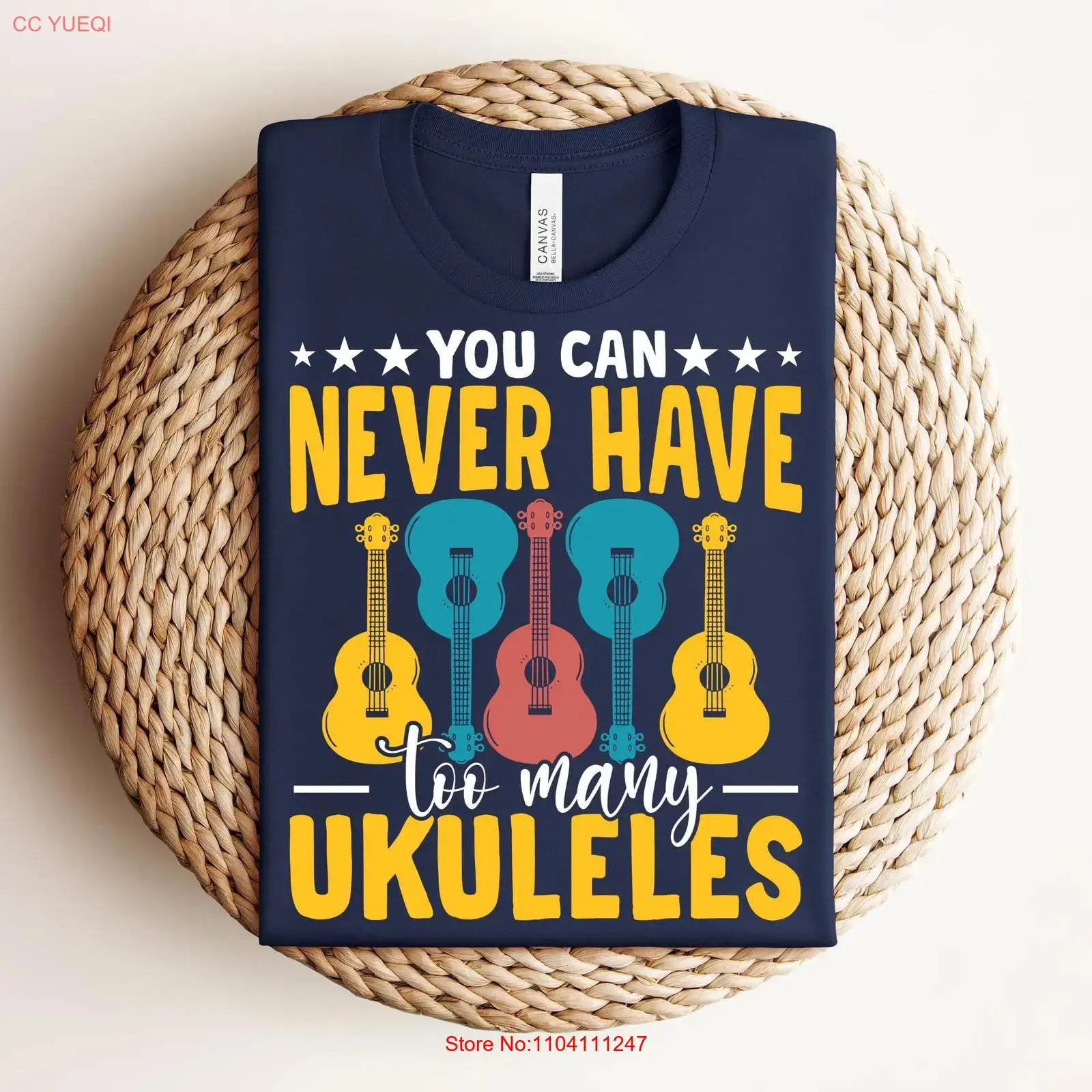 Ukulele Night Vibes T Shirt Mu - Vintage Vibes Fashion recensione e prezzo