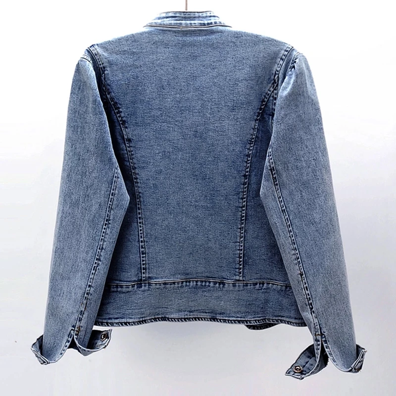 Women 2026 Spring Embroidered  - Patchwork Jean Jacket recensione e prezzo