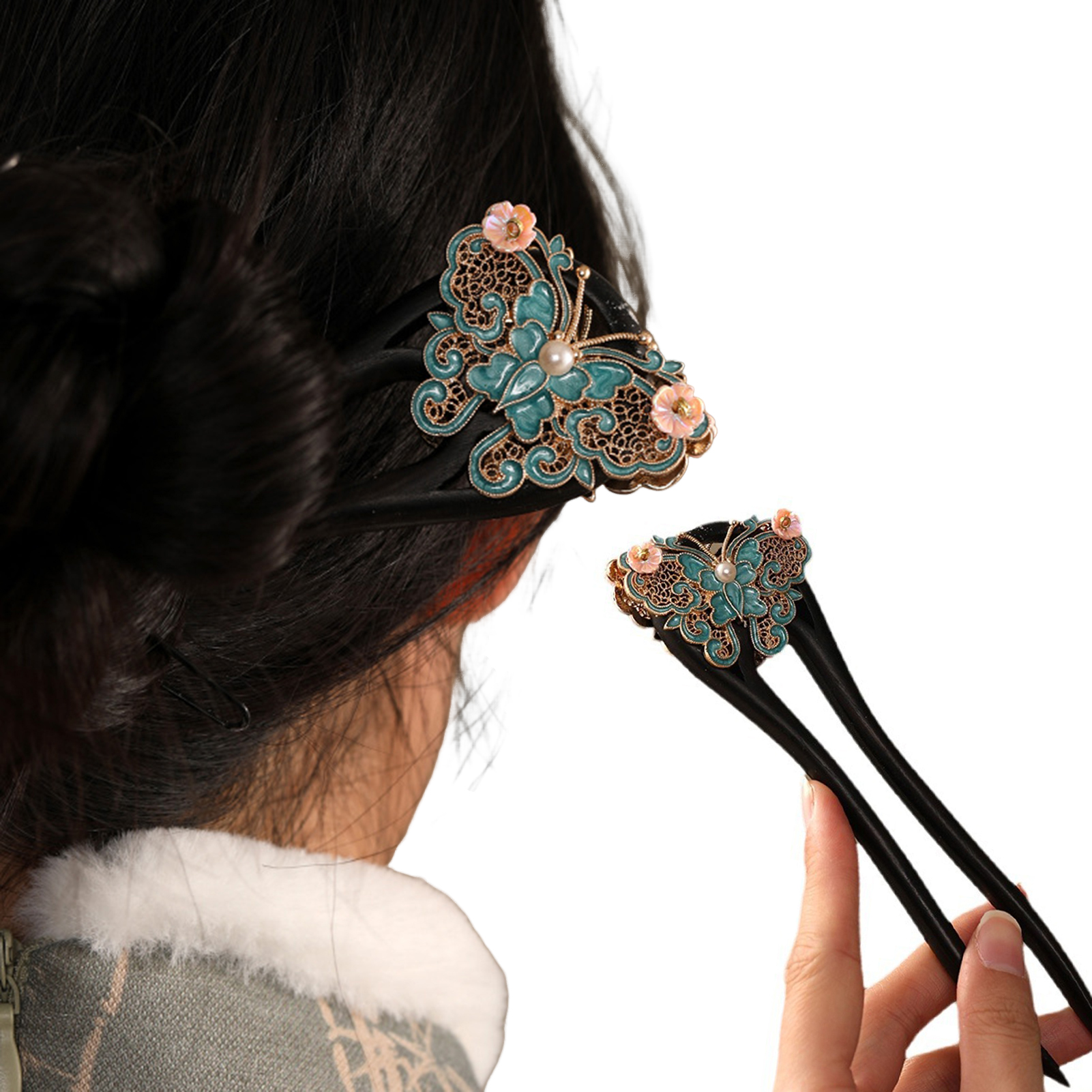 U Shape Chinese Style Hairpin  - Vintage Fashion In Chinese recensione e prezzo