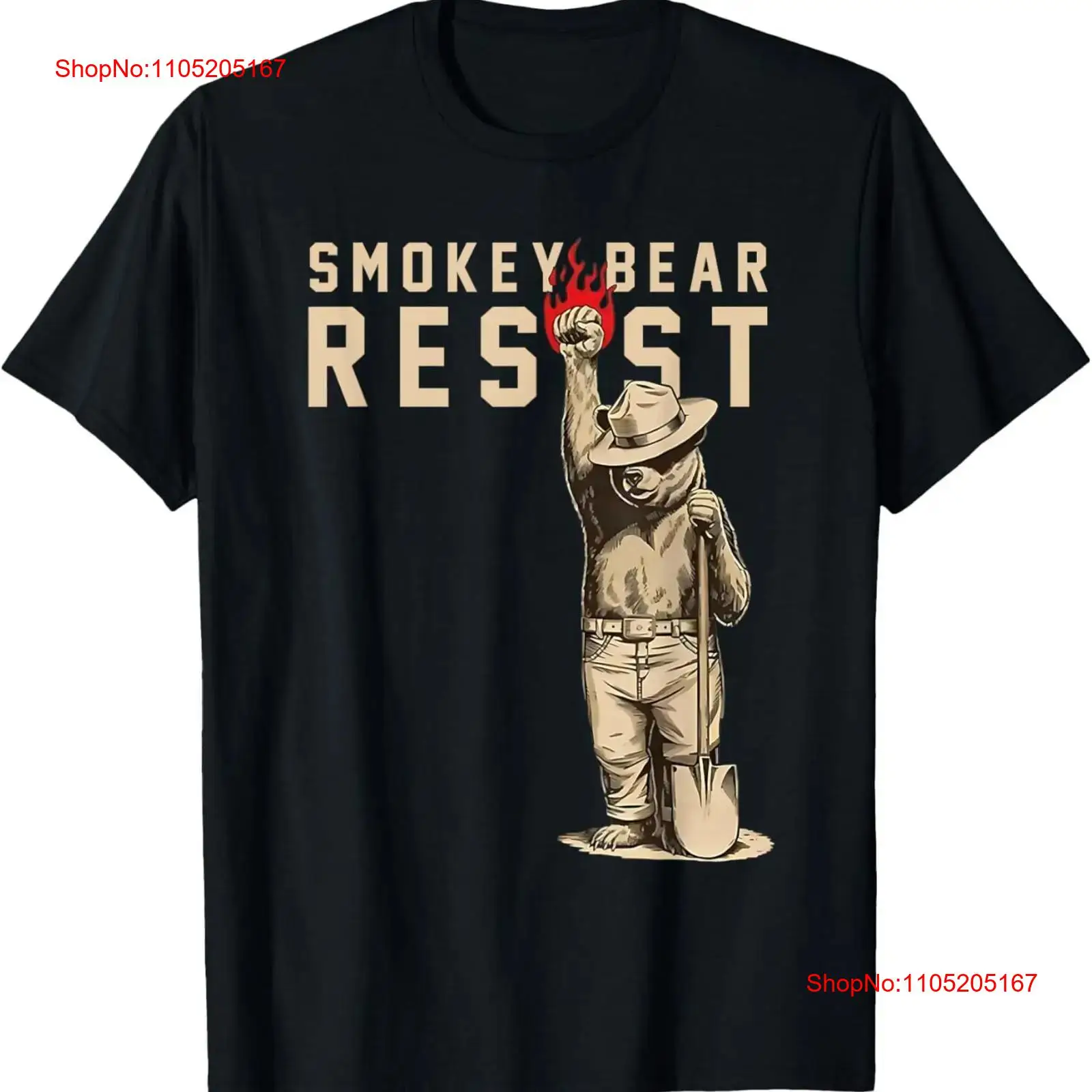 Smokey Bear Resist Statement R - Vintage Vibes Fashion recensione e prezzo
