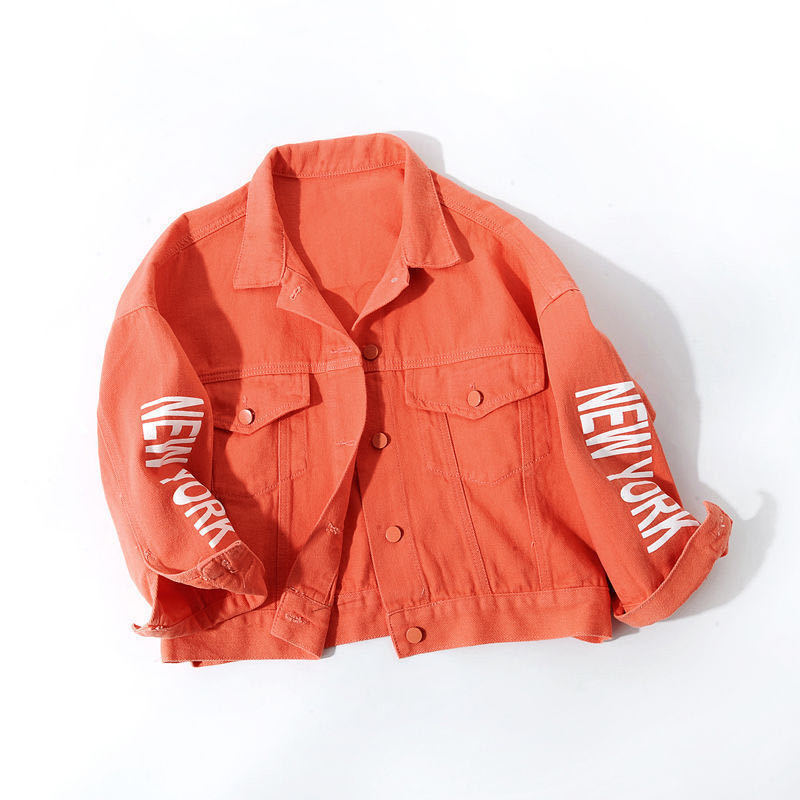 2021 Short Denim Jacket Women  - Patchwork Jean Jacket recensione e prezzo