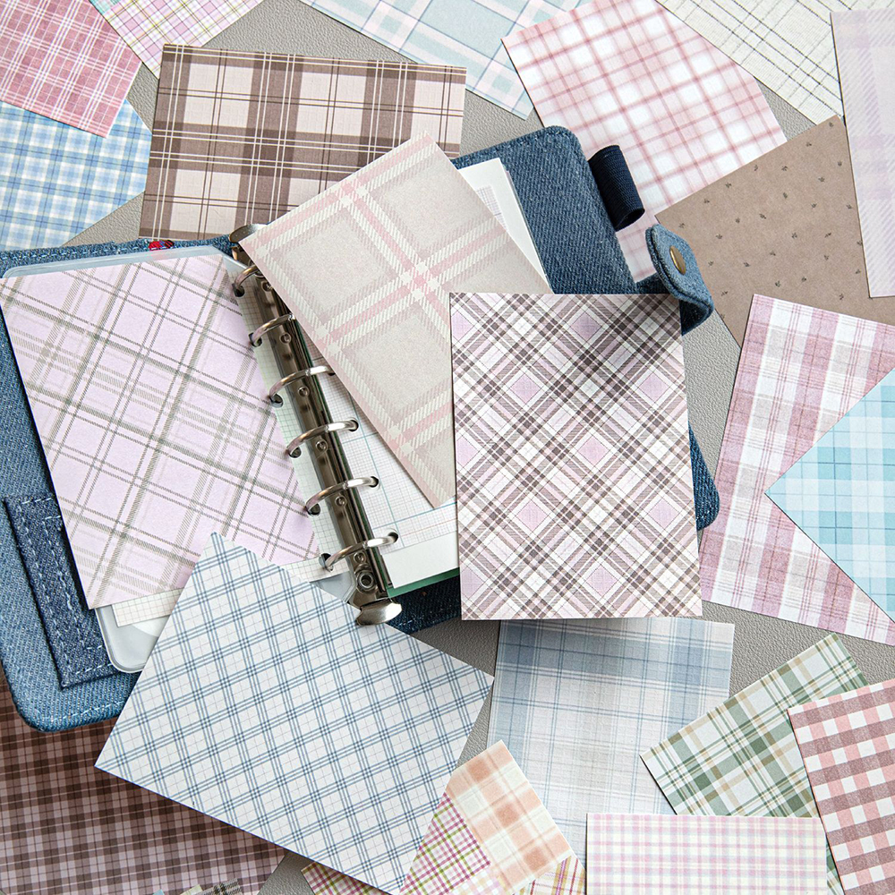 50pcs Creative Plaid Decor Scr - Vintage Fashion Magazine recensione e prezzo