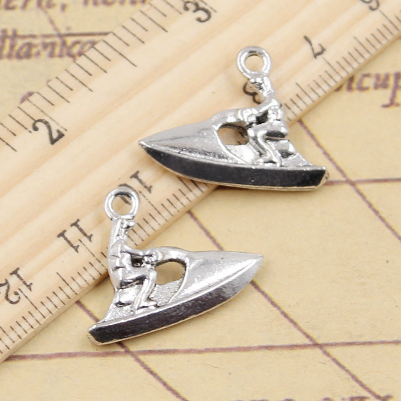 10pcs Charms Motorboat Yacht H - Vintage Yacht Fashion recensione e prezzo