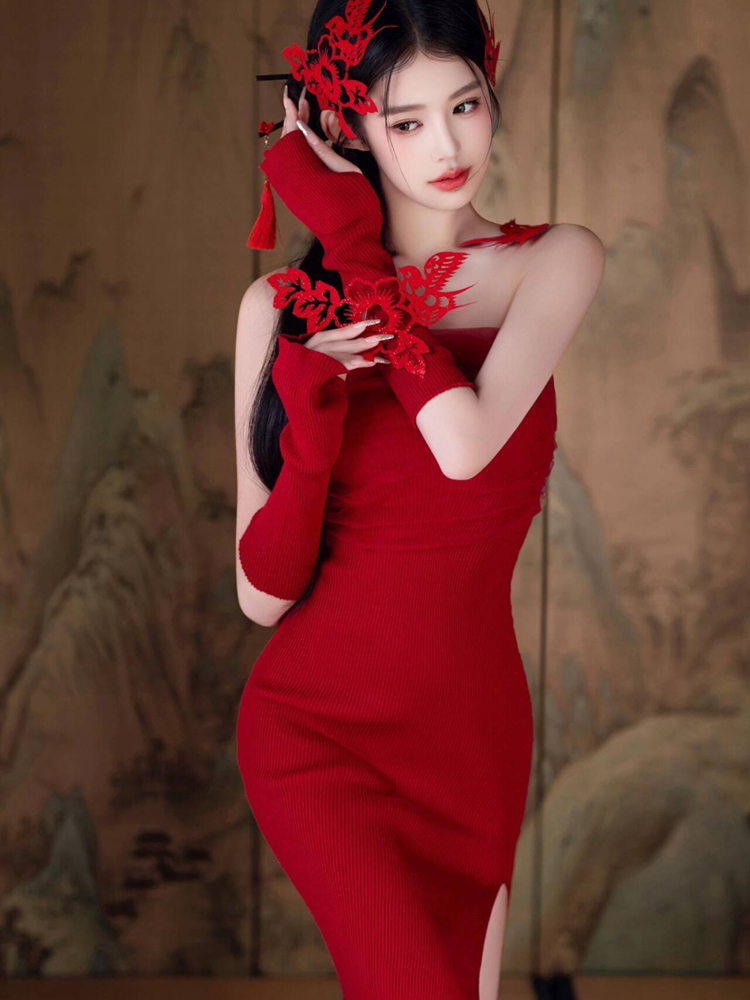 New 2026 Red Vintage Style  Pr - Vintage Fashion In Chinese recensione e prezzo