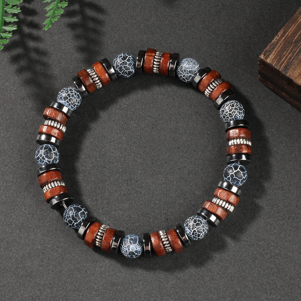 Hot Sale Men natural stone woo - Vintage Fashion Outfits Men recensione e prezzo
