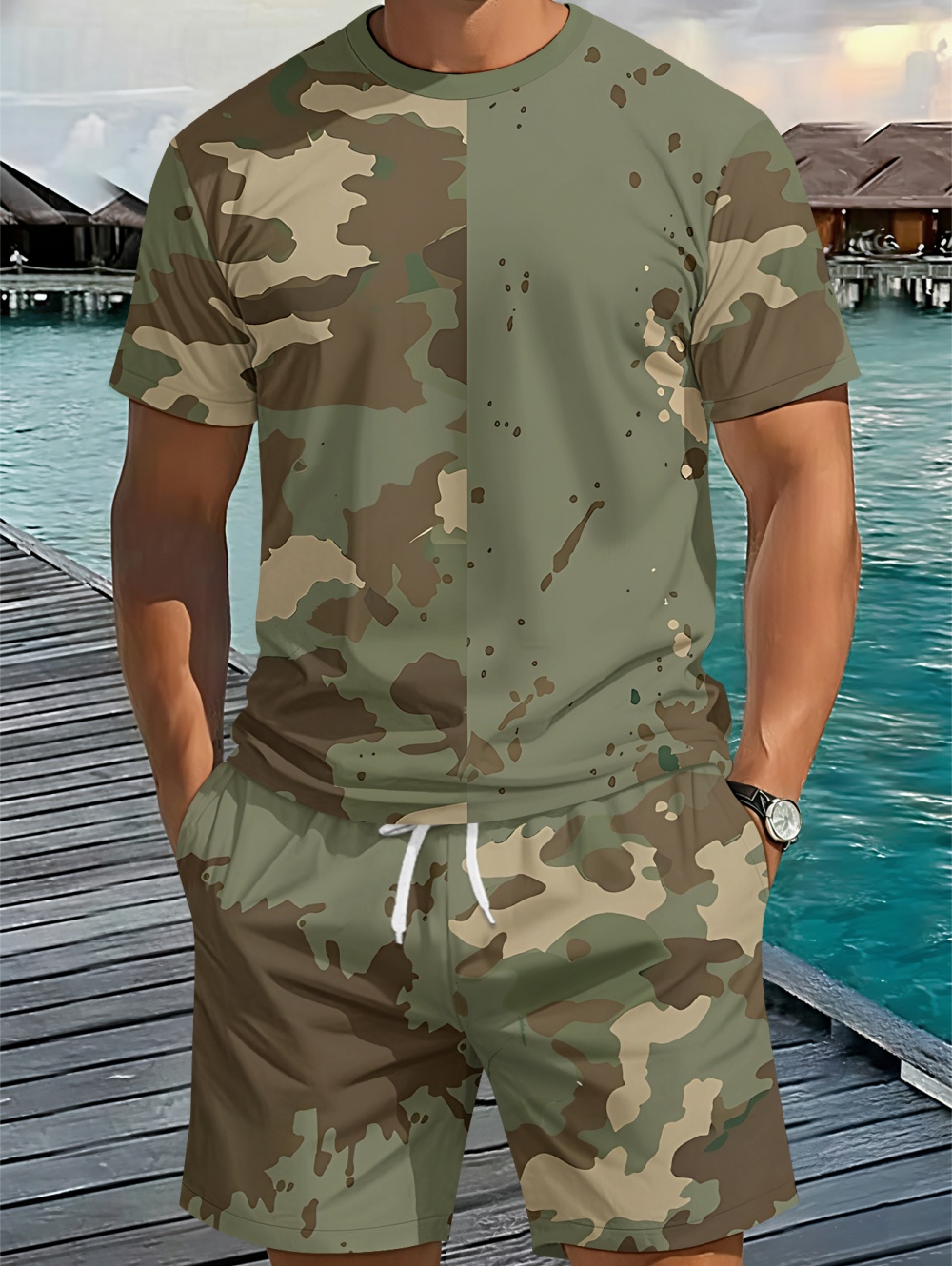 Summer Vintage Men's Fashion T - Vintage Fashion Mens recensione e prezzo