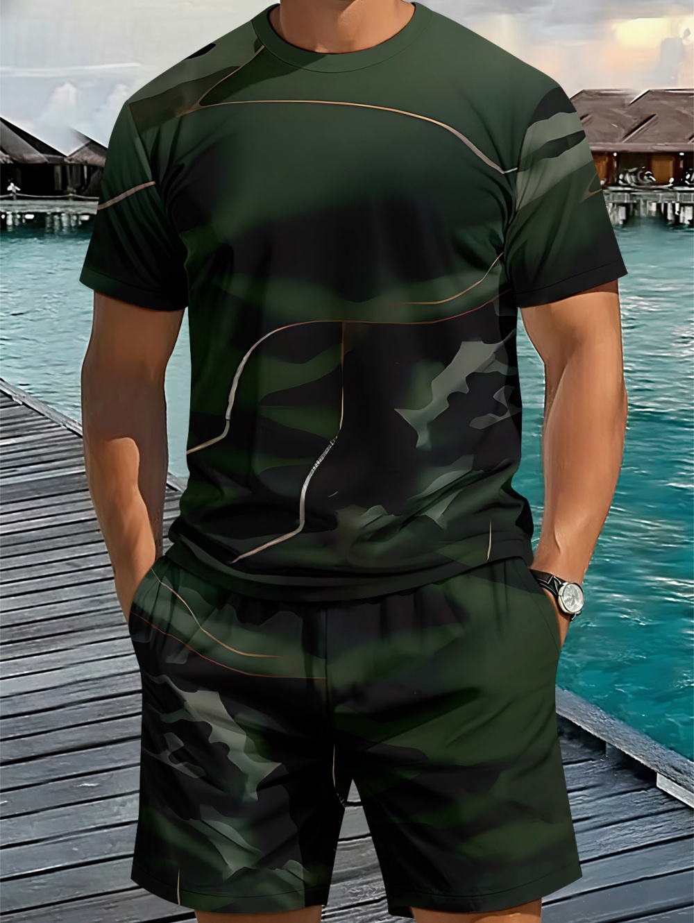 Summer Vintage Men's Fashion T - Vintage Fashion Mens recensione e prezzo