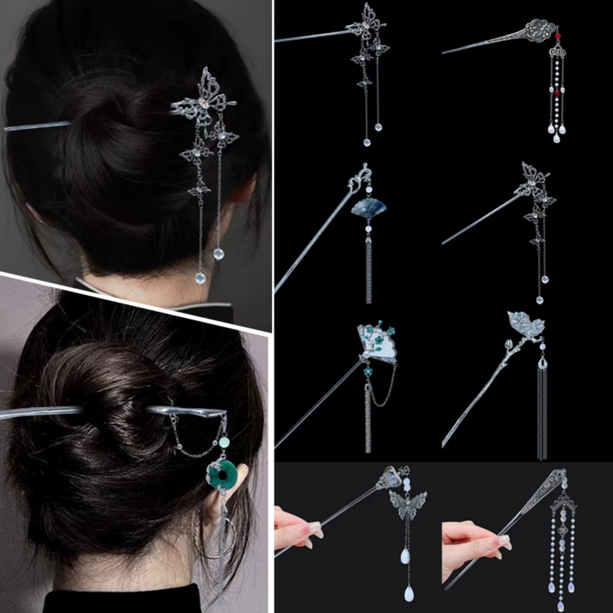 18cm Chinese Style Hairpin Ele - Vintage Fashion In Chinese recensione e prezzo