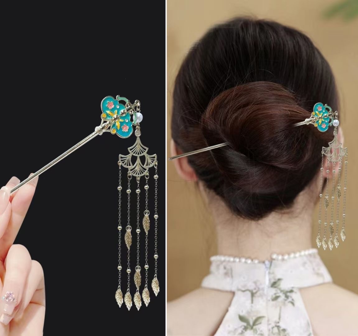 18cm Chinese Style Hairpin Ele - Vintage Fashion In Chinese recensione e prezzo