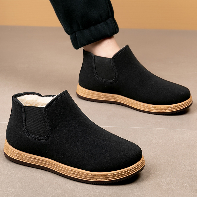 Men's Cotton Shoes Men's Winte - Vintage Fashion Mens recensione e prezzo
