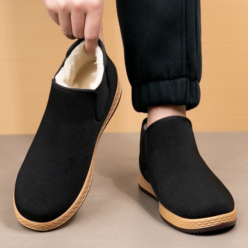 Men's Cotton Shoes Men's Winte - Vintage Fashion Mens recensione e prezzo