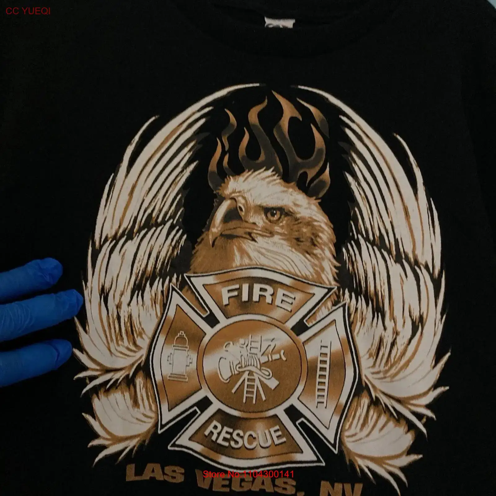 LAS VEGAS FIRE RESCUE T Shirt  - Vintage Fashion Las Vegas recensione e prezzo