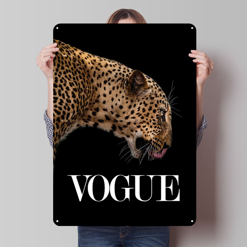Vogue Fashion Poster Metal Sig - Vintage Vogue Fashion Poster recensione e prezzo