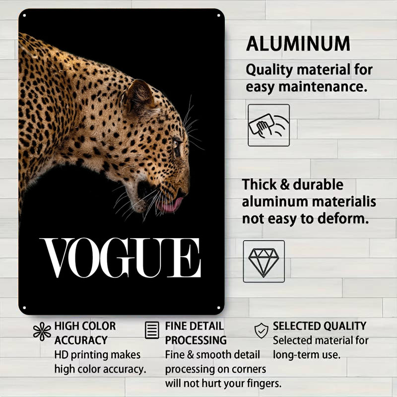 Vogue Fashion Poster Metal Sig - Vintage Vogue Fashion Poster recensione e prezzo