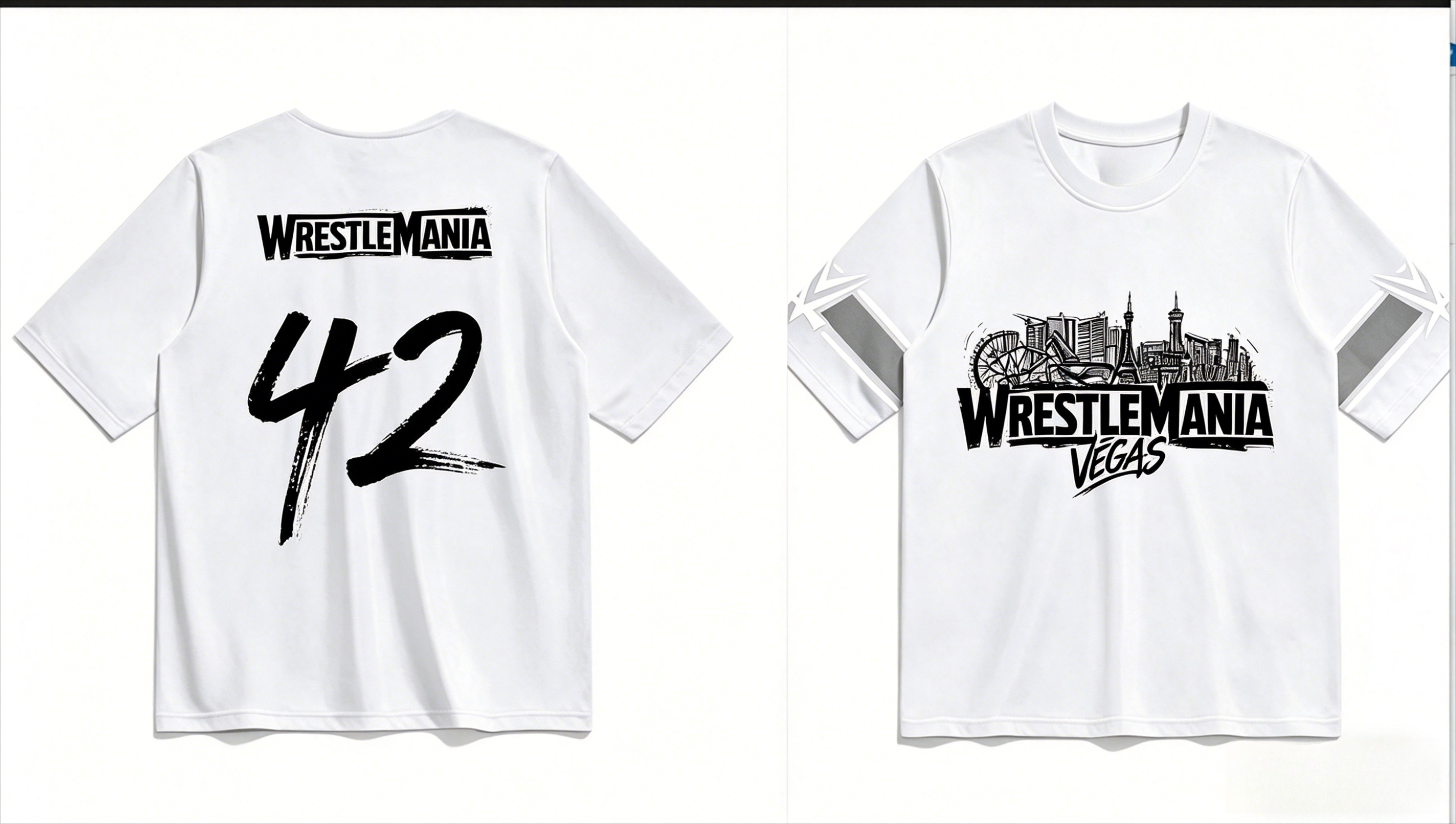 WrestleMania 42 wrestling unis - Vintage Fashion Las Vegas recensione e prezzo