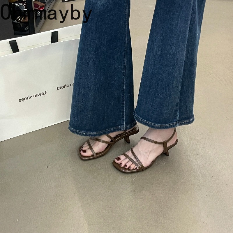 Vintage Summer Open Toe High H - Vintage Fashion Female recensione e prezzo