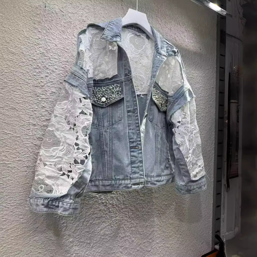 Spliced Embroidery Jacket Wome - Patchwork Jean Jacket recensione e prezzo