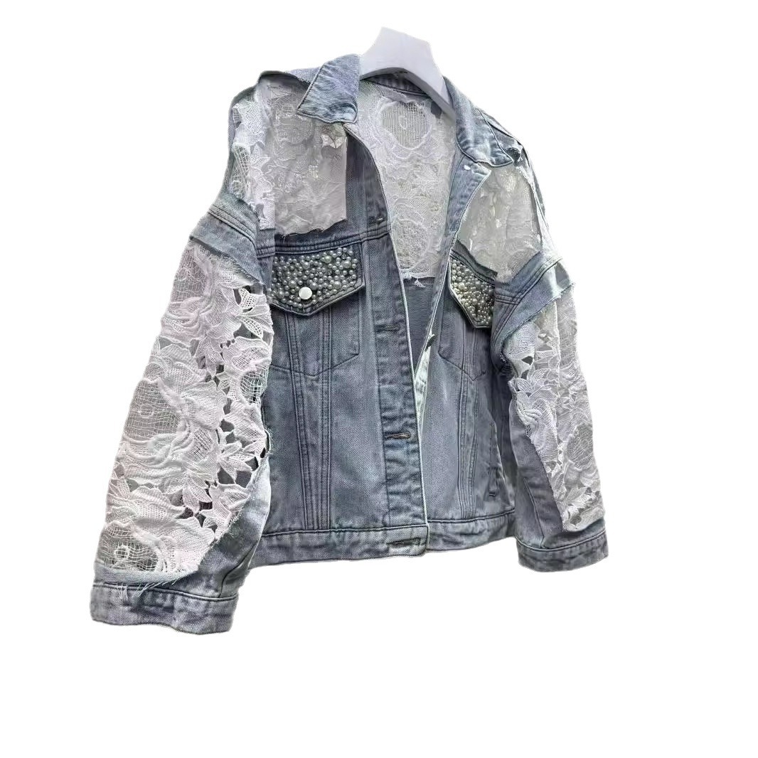 Spliced Embroidery Jacket Wome - Patchwork Jean Jacket recensione e prezzo