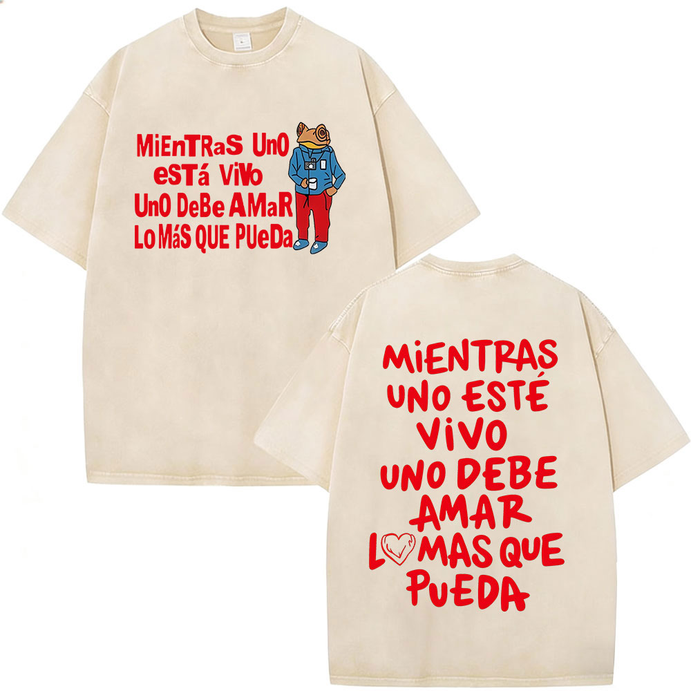 Rapper Bad Bunny Washed Vintag - Vintage Fashion World recensione e prezzo