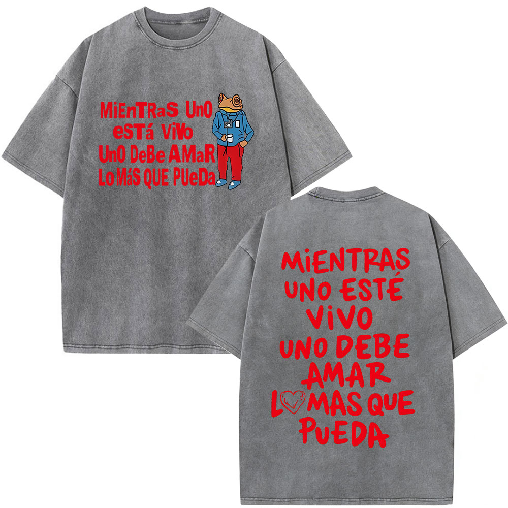 Rapper Bad Bunny Washed Vintag - Vintage Fashion World recensione e prezzo