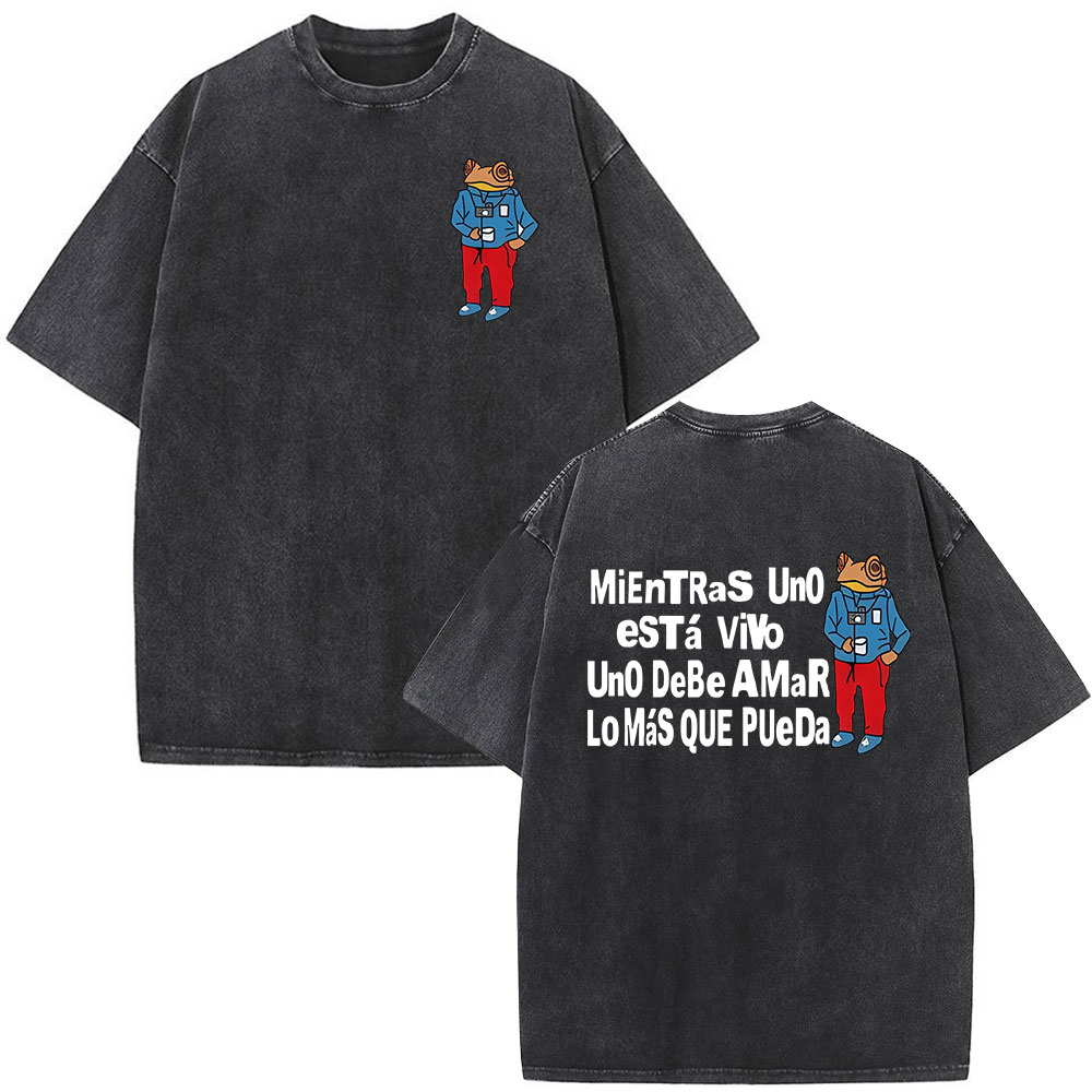 Rapper Bad Bunny Washed Vintag - Vintage Fashion World recensione e prezzo